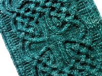 knitty Celtic Braid Cowl